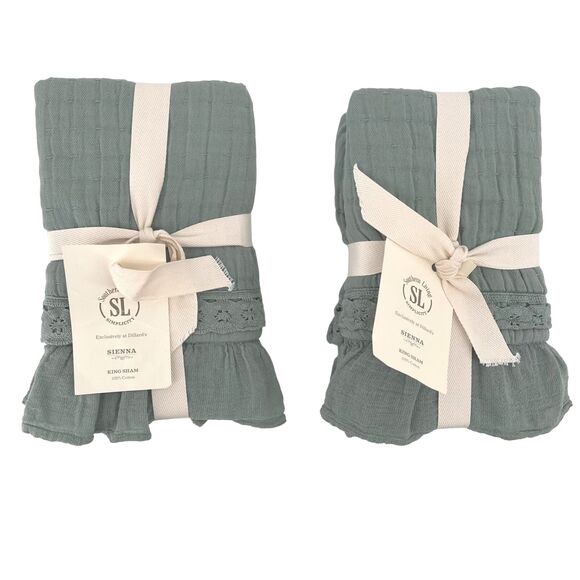 Southern Living Sienna Simplicity Collection King Pillow Sham Set French Country - Picture 1 of 8